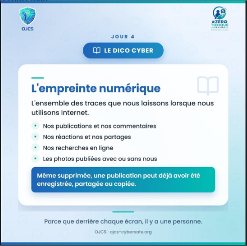 L’empreinte numérique : ce que nous laissons derrière nous